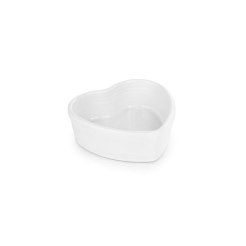 Fiesta® 7oz Heart-Shaped Ramekin (4.5") | White