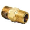 Thrifco 9320121 1/4 Inch MIP Brass Hex Nipple