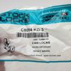 CompX C8054 Cam Lock 15/16"L x 3/4"D Cylinder Bright Brass 5 Disc Keyed Diff