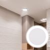 VICASKY Blackout Sheet No Glare Downlight Diffused Cover Plastic Lighting Cover White Light Diffusion Sheet Light Spotlight 20pcs