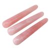 Natural Gua Sha Rose Quartz Acupuncture Points Massage Point Bar Message Tool