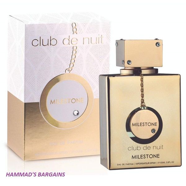 CLUB DE NUIT MILESTONE EDP 3.6 OZ / 105 ML FOR MEN (NIB) SEALED