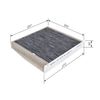 Bosch R2464 - Cabin Filter activated-carbon