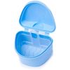 Y-Kelin Denture Bath Box And Denture Brush Denture&Retainer Set Cleaner (pink)