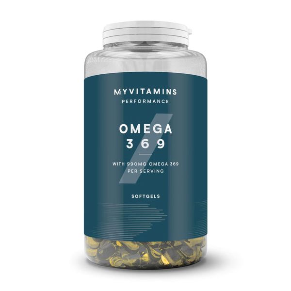 Omega 3-6-9 Supplement with EPA & DHA, Supports Fitness Goals and General Wellbeing, Premium Blend of Essential Fatty Acids – 120 Softgels