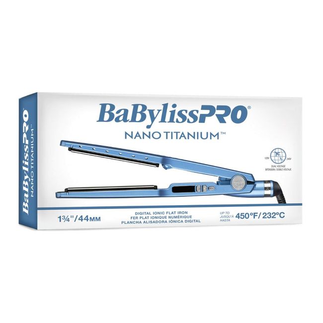 BaBylissPRO Nano Titanium 1¾ " Digital Ionic Flat Iron | BNT4094TUC