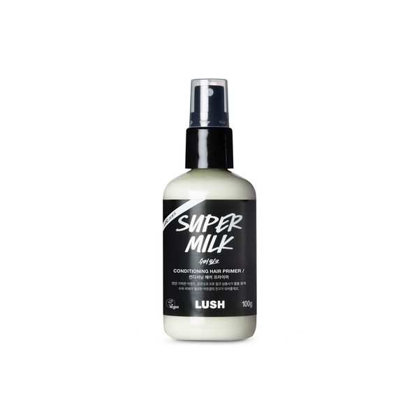 [Lush] Super Milk 100g - Conditioning Hair Primer Essence Perfume Mist