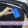 8Pcs Vinyl Wrap Tools, Wallpaper Smoother Kit with 5 Multi-Function Squeegees & Replaceable Felt Pads – Durable Plastic Car Wrap Kit for Vinyl Installation, Window Tinting, Home DIY Projects