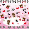 BN LFS-12 Cute Nail Sticker Animal Star