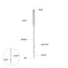sourcing map Sewing Machine Needles HAx1 Home Universal Needle Size 100/16 30Pcs