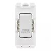 BG RRFFW White 20A DP Appliance Grid Switch Labelled Fridge Freezer