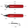 deburring tool kit, deburring tool (add 10 blades), countersink hand reamer