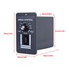 DC Motor Speed Controller DC 12-60V 40A PWM Speed Control Regulator DC Variable Frequency Driver - CW CCW Reversible Switch