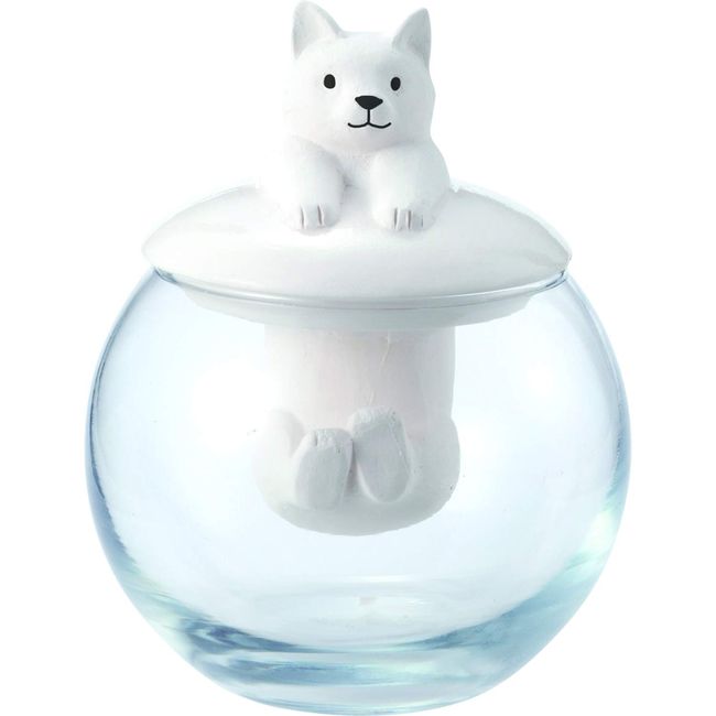 Sunart SAN3011-2 Cute Miscellaneous Goods Dome-Shaped Eco Humidifier Tabletop Pottery Vaporizer Cat