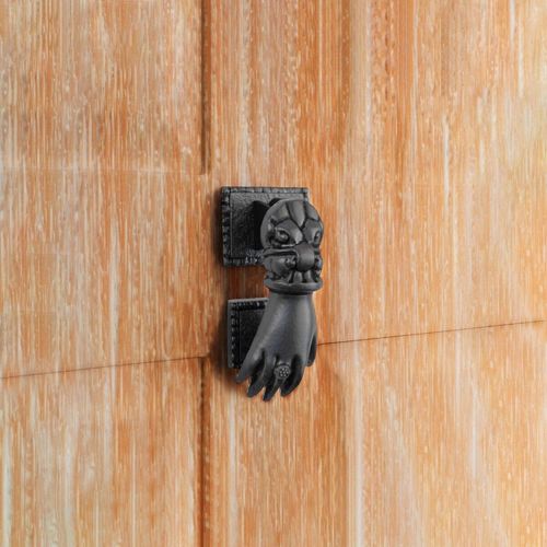 Black Door Knocker Cast Iron Hand Shaped Vintage Door Knocker Renovators Supply
