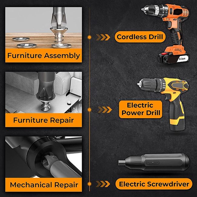 Cordless Furniture Assembly Tool/Screwdriver