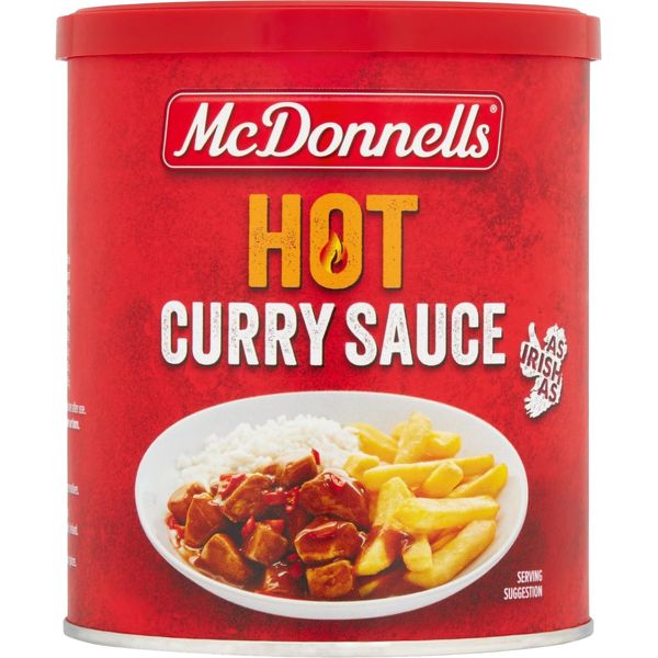 McDonnells Hot Curry Sauce Mix Tub 200g