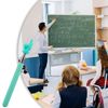 Tabanzhe 2PCS Finger Retractable Teaching Pointer Stick - Interactive Classroom Learning Tools, Teacher Demonstration Retractable Pointer Stick, Free Retractable Finger Reading Stick