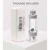 Aquarium CO2 Bubble Counter with Built-in Check Valve for CO2 Generator Regulator, Single Head