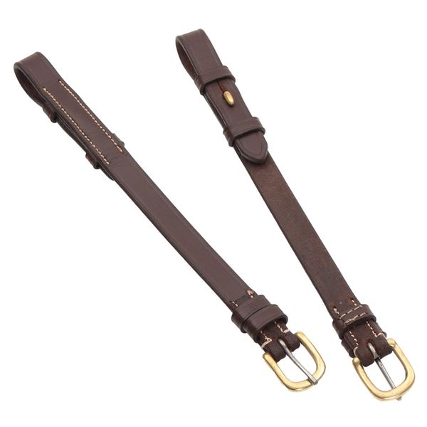 SALISBURY BRIDLE CHEEKS, HOOK STUD Match Salisbury Bridle [AUSNUT] [PONY]