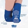 BARIATRIC ROYAL BLUE SLIPPER SOCKS Pack of 2