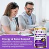 High Absorption Magnesium Glycinate 400Mg Softgels Supplement, 400 Mg Element...