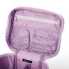 Francfranc French Wave Shape Vanity Pouch, Large, light purple