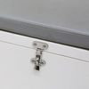 2X Stainless Steel Toggle Latch Clamp with Keyhole/Movable Spindle Heavy Duty