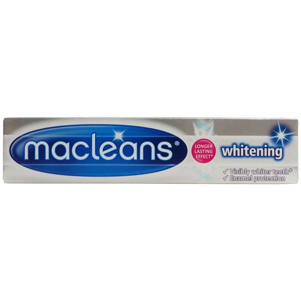 Three Packs of Macleans Whitening Toothpaste 100ml