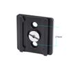 CAMVATE Compatible Quick Release Plate Slide Mount for DSLR Camera Cage