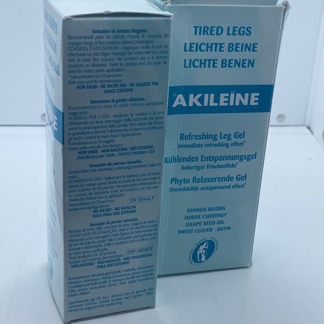 Akileine Refreshing Gel Tired and Overheated Feet 50ml