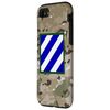 iPhone SE (2020) / 7 / 8 3rd Infantry Division (ID) Patch - Multicam Camo Camouflage Case