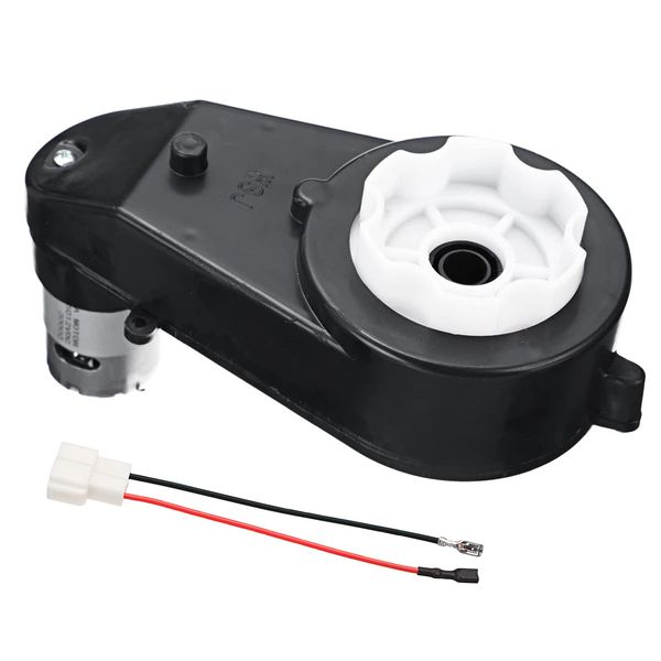 RS550 Electric Motor Gearbox, 12V Motor For Kids Car Toy,Universal RS550 Drive Motor Gear 40000 RPM Transmission Motor with Gear Box Kids Ride on Car Baby