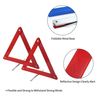 TUCKBOLD Car Warning Triangle Foldable | for Breakdown Roadside Triangle Road-Side with Storage Case 1 Pcs