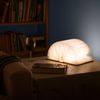 Medium Personalised Wooden Folding Magnetic LED Book Lamp Featuring Small Steps Everyday Design
