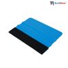 Black Felt Edge Vinyl Squeegee Tool Car Vinyl Scraper Decal Applicator - (Pack 12 Units)
