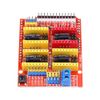 CNC Shield Expansion Plate + 4pcs A4988 Heat Sinks Stepper Motor Controller for 3D Printer Engraver