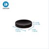 iDesign Ceramic Earth Collection Bar Soap Dish, Matte Black