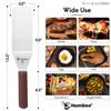 Humbee 9" x 3" Solid Rounded Edge Turner, Dishwasher Safe NSF, Shovel Brown