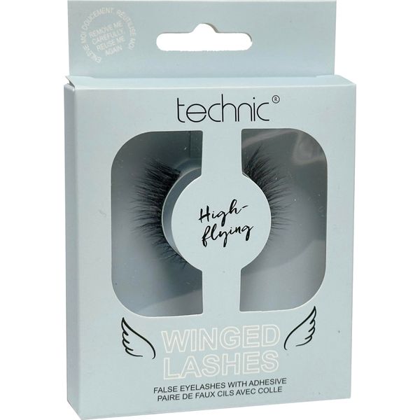 Technic Winged Lashes - High Flying Vegan False Lashes with Adhesive
