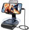 Cell Phone Stand with Wireless Bluetooth Speaker HD Surround Sound