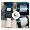 sourcing map Direct Rectangle Label Sticker Metallic Silver 1.57x0.8 Inch in 1 Row for Packaging, Craft Projects 2000 Labels 1 Roll
