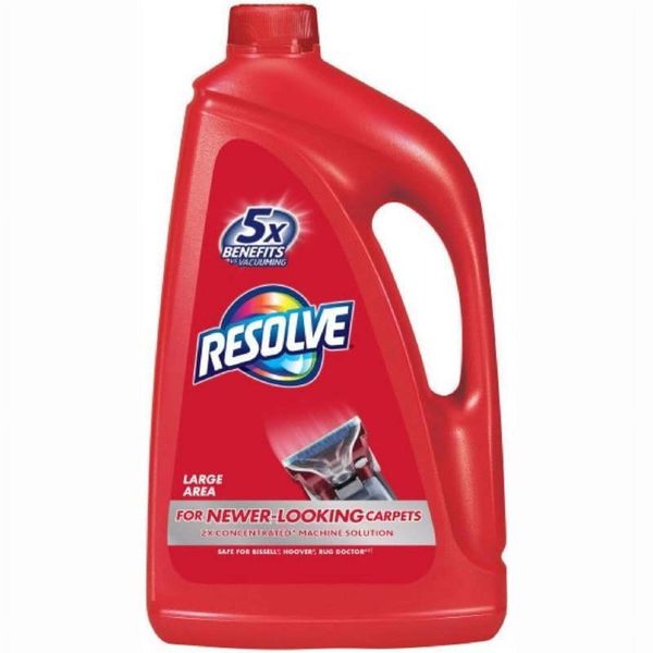 Resolve Carpet Steam Cleaner Solution, 2X Concentrate, 60 oz