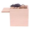 Amish-Made Wooden Surprise Mouse Prank Box Toy