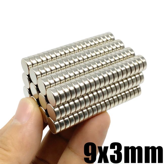 100Pcs Neodymium Magnets Round Disc N35 Super Strong Rare Earth