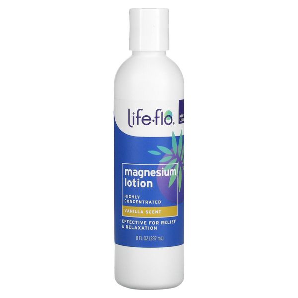 Life Flo Health Magnesium Lotion 8 fl oz 237 ml Not Tested on Animals