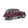 Schuco 1/87 Citroen 2CV Red Schuco Citroen 2CV