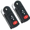 2 Replacement Remote Car Flip Key Fob For 2011 2012 2013 2014 2015 Mazda 3