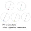 Treedix 24AWG Electronics Wire Kit - 5 Colors, 26ft Per Roll, Solid Core Tinned Copper Wrapping Wire Cable (5pcs)