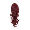 Blossom Drawstring Ponytail (Burgundy)